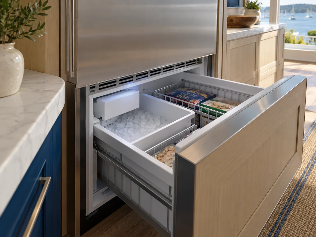 Illustration of Sub-Zero ice maker