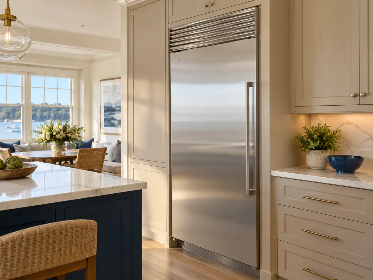 Illustration of Sub-Zero refrigerator